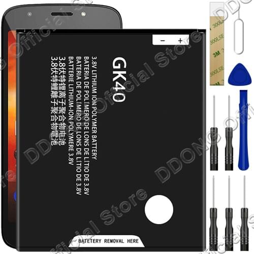 Replacement Battery GK40 For Moto E4 XT1768 XT1765 XT1766 XT1765 XT1768 E4T XT1766 XT1767 SNN5976A Battery With Tool Kit