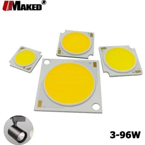LED COB 18x35Mil 3 5 7 12 15 20 30 36 50W CRI92 36V 130lm/w 3000-4000-5000-6000K 1313 1919 2828 Bridgelux Chip Light Bead Source