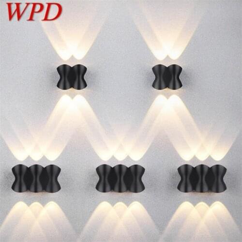 WPD Outdoor Wall Sconces Light Modern Waterproof IP65 LED Lamp Decorative For Patio Garden Balcony