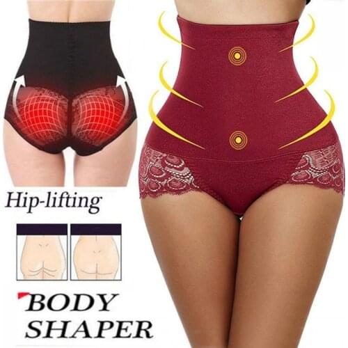 Women Sexy lingerie Seamless Tummy Slimming Control Shapewear Body Shaper Panties Female Girdle High Waist Underwear Waist Tight