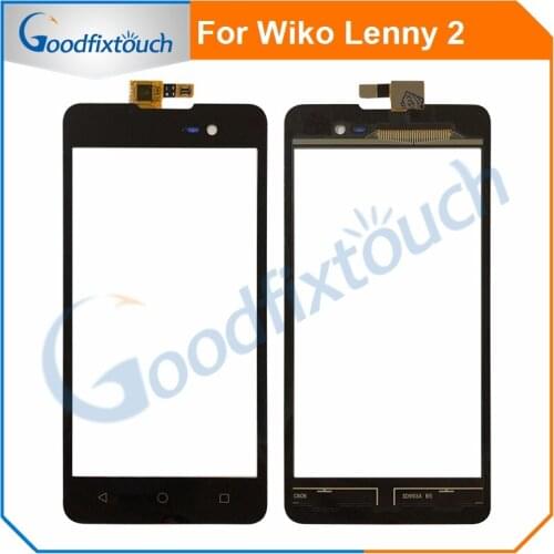 10pcs Touch Screen For Wiko Lenny 2 Touch Screen Digitizer Outer Glass Lens Panel TouchScreen For Wiko Lenny2 Replacement Parts