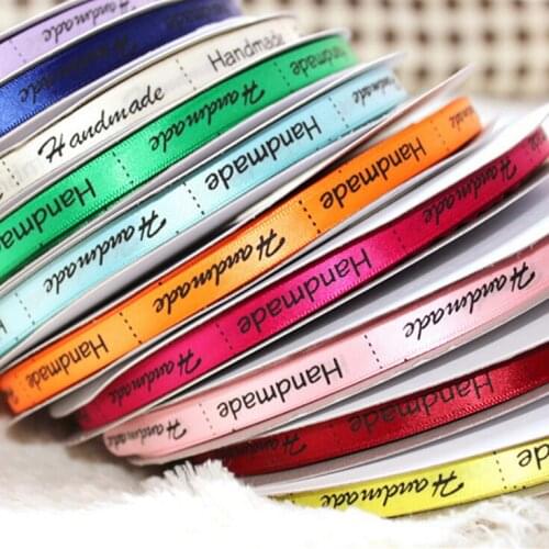 10 yard / lot colourful color printed Handmade ribbon gift wrap ribbons colored romantic ribbon 3/8 ''1 cm