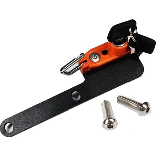 1290 ADV Motorcycle Helmet Lock with 2 Keys for KTM 1050/1190/1290 Adventure 2013 2014 2015 2016 Aluminum 6 color Helmet Lock