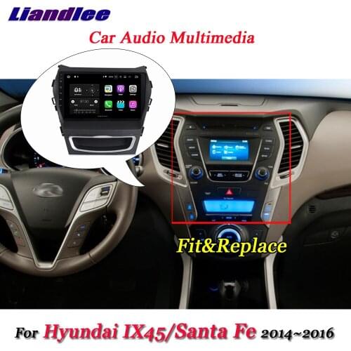 Car Android Multimedia System For Hyundai IX45/Elantra GT 2014 2015 2016 Stereo Radio Video Wifi GPS Navigation