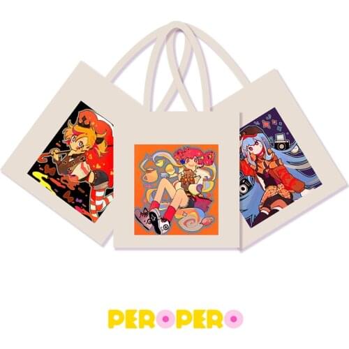 Cosmile Rin Buro Marija canvas bag single-shoulder handbag shopping bag fashion creative christmas gift hot new game be