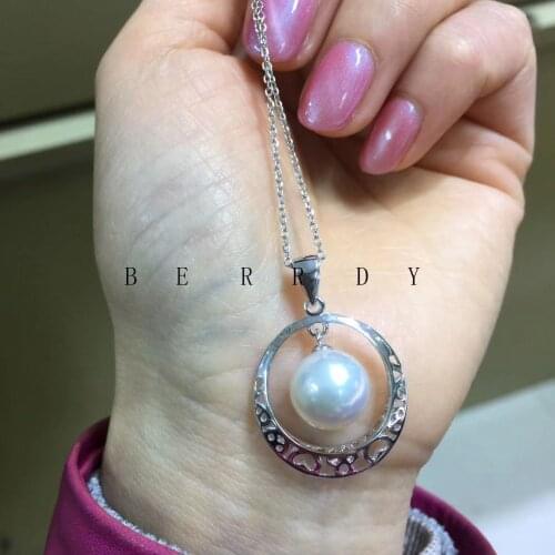 Nice Quality Hot Wholesale Pearl Pendant Mountings, Pendant Findings, Pendant Settings Jewelry Parts Fittings Women Accessories