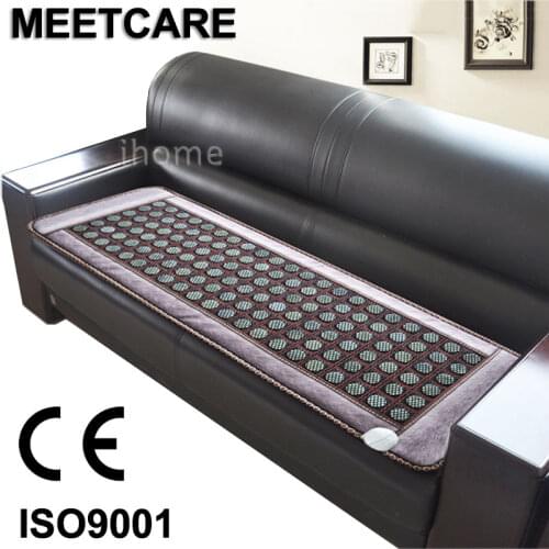 New Heating Jade Stone Infrared Massage Sofa Cushion with Temperature Display Bed Sofa Mattress Health Care Germanium Stone Mat