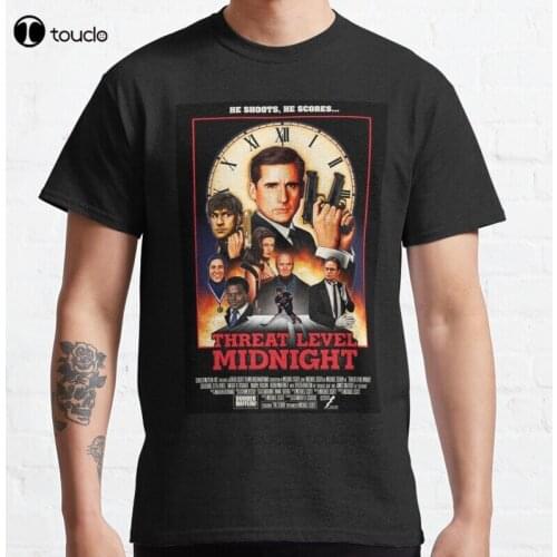 New Threat Level Midnight Classic T-Shirt Cotton Men Tee Shirt