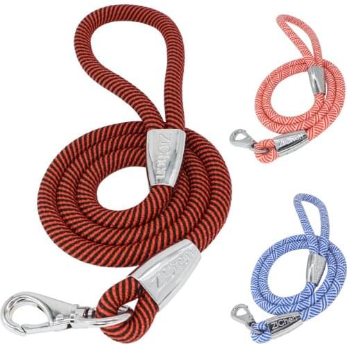Dog Leash Solid 1.4cm Nylon Durable Material Sturdy Buckle Metal For Medium Large Dogs Pet Leashes Training Pets Accessories