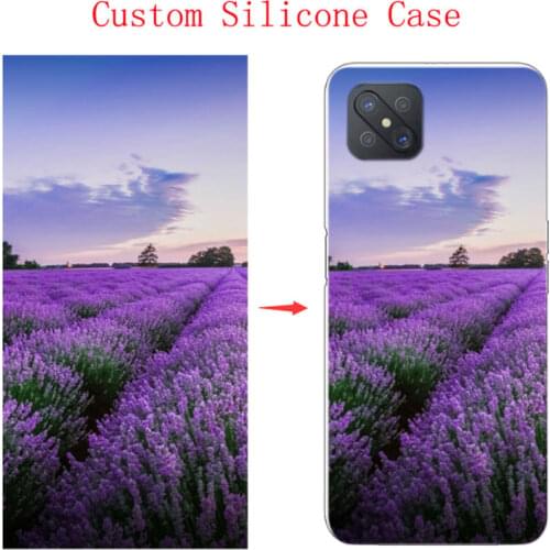 DIY Customized Silicone Case For OPPO Reno 4Z 5G Case Cover Personalized Photo Coque For OPPO Reno 4 Lite Reno4 4F 4 Pro 4G Case