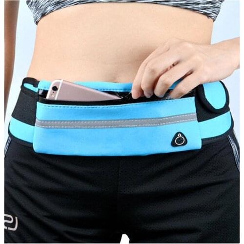 Waist Bum Bag Fanny Pack Belt Money For Running Jogging Cycling Phones Sport Running Waterproof Belt Waist Bags