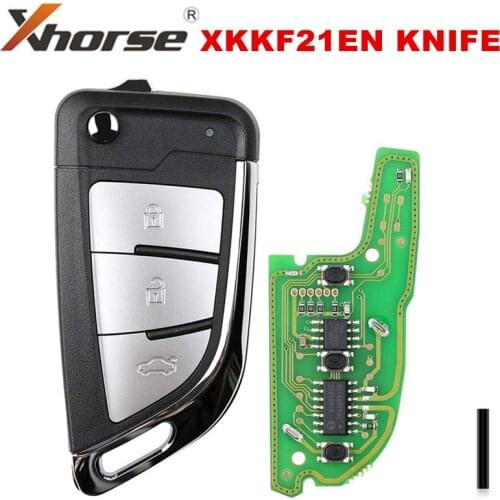 1PCS/LOT XHORSE XKKF21EN VVDI KNIFE 2 Style(Flip-3BTN) Remote Key for VVDI VVDI2 Key Tool English Version