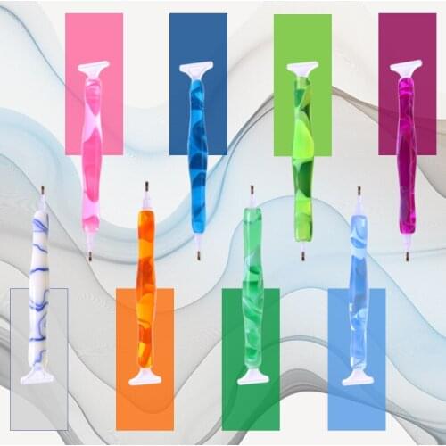 5D Resin Diamond Painting Pen Resin Point Drill Pens Cross Stitch Embroidery Sewing Accessories DIY Craft Nail Art