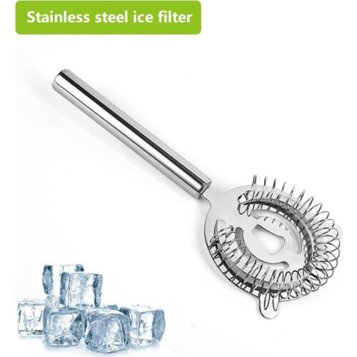 Stainless Steel Cocktail Shaker Bar Ice Strainer Wire Drink Bartender Bar Tools