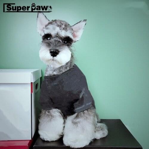 Colorful Pet Dog Sweater Jumper Winter Warm Clothes Hoodie Jacket Coat Small Medium Dogs Schnauzer Pomeranian Chihuahua EMC26