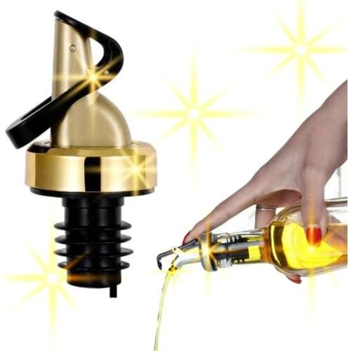 Home Bar Kitchen Tools Olive Oil Sprayer Liquor Dispenser Rubber Wine Pourers Flip Top Drink Red Wine Stopper Dropshipping