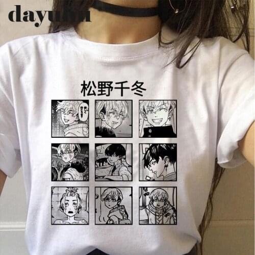 Tokyo Revengers T Shirt Men/women Kawaii Harajuku Manga Graphic Tees Anime T-shirt Unisex Summer Tops Japanese Anime Tshirt Male