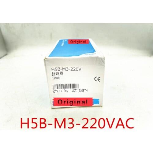H5B-M1 H5B-M3 Timer 100% New Original Genuine 24VDC or 220VAC