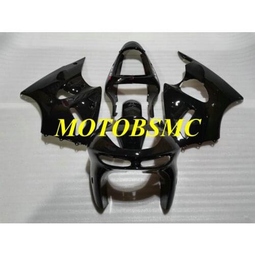 Motorcycle Fairing Kit for KAWASAKI Ninja ZX6R 636 98 99 ZX 6R 1998 1999 ABS Plastic Gloss Black Bodywork+Gifts KX13