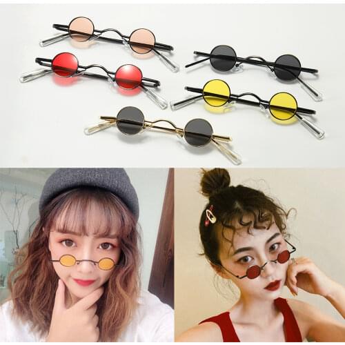 2021 New Arrival Round Spring Sunglasses Vintage Punk Style Sunglasses Metal Frame Sun Glasses Unisex Outdoor Eyewear Uv400