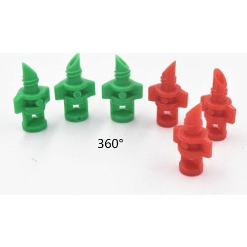 25Pcs 90/180/360 degree Sprayer Nozzle Jet Mister Cloning Machine Hydroponic Hot