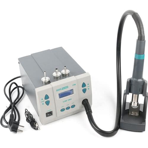 Quick 861DW Lead-free Hot Air Gun Soldering Station Intelligent Digital Display 1000W Rework Station For PCB Chip Repair