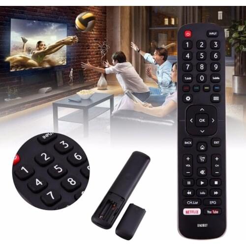 Smart EN2B27 Remote Control for Hisense TV RC3394402/01 3139 238 29621 40K321UWT 50K321UWT 55K321UWT Black Television Controller