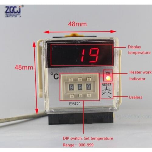 0-999 degree CU50 E5C4 temperature controller