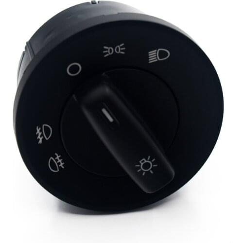 1Z0941431 For skoda Octavia 2 II A5 1Z3 1Z5 Headlight Fog Lamp control Switch Knob 1Z0 941 431 A/E 3X1 1Z0 941 431A 1Z0941431 A