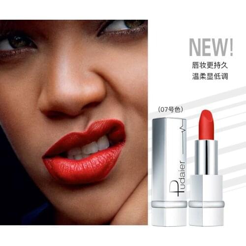 Sexy Matte Lipstick Matte Velvet Makeup Waterproof and Easy To Apply Moisturizing Lipstick Makeup Liquid Lipstick