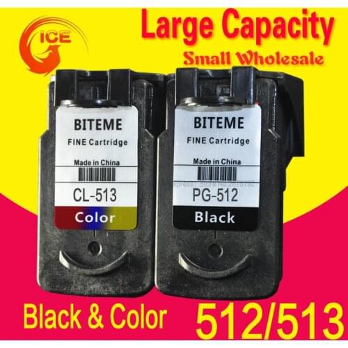 Compatible for Canon MP280 MP282 MP330 MP480 MP490 MP492 MP495 MP499 Cartridge Ink Pixma printer Ink cartridge PG512 PG 510 XL