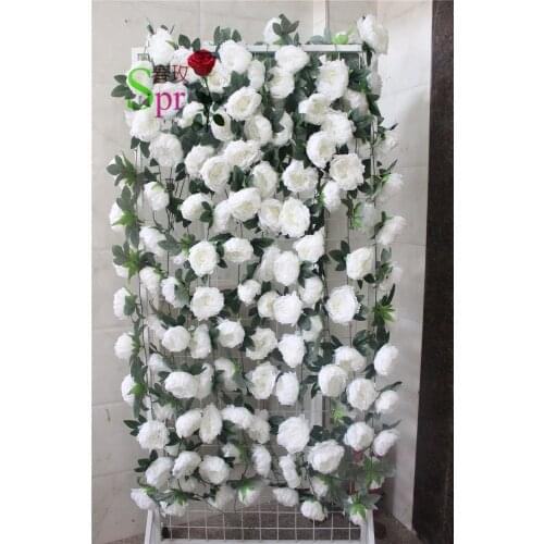 SPR 10pcs/lot 2m aritificial flower vine rattan wedding arch square artificial flowers wall backdrop table centerpiece flore