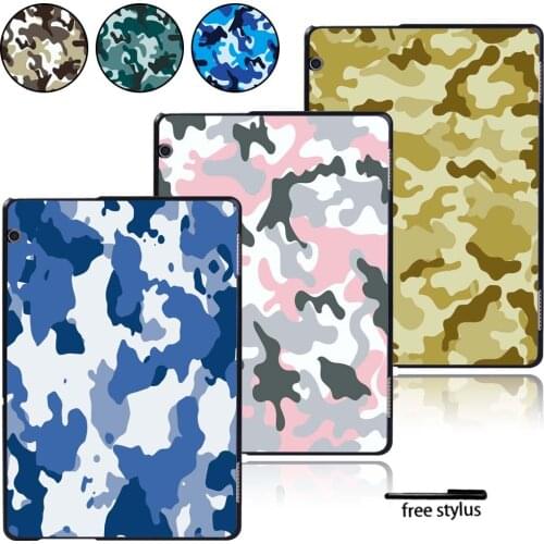 Printed Hard Shell Case Cover Fit Huawei MediaPad T3 8.0 /T3 10 9.6" /T5 10 Tablet Wearable Plastic Protector Cover