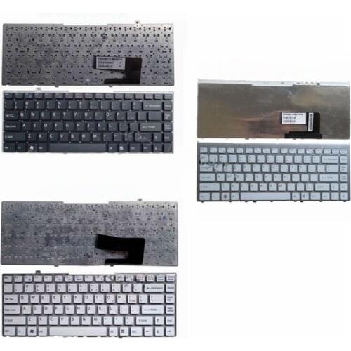 US Keyboard for Sony Vaio VGN-FW VGN FW Series with Silver Laptop keyboard