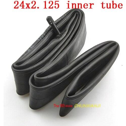 Good quality 24x2.125 Butyl inner tube for Mountain bike E-bike Youth bicycle 20x1.95 24*2.125 tire
