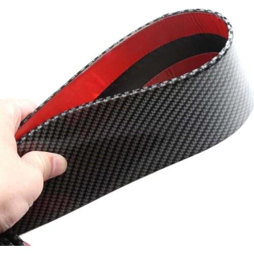 100''x2'' Car Door Edge Bumper Strip Lip Guard Decor Protector