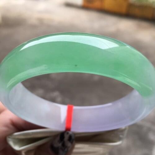 Koraba Certified (Grade A)100% Natural Jadeite JADE Bracelet Women Bangle