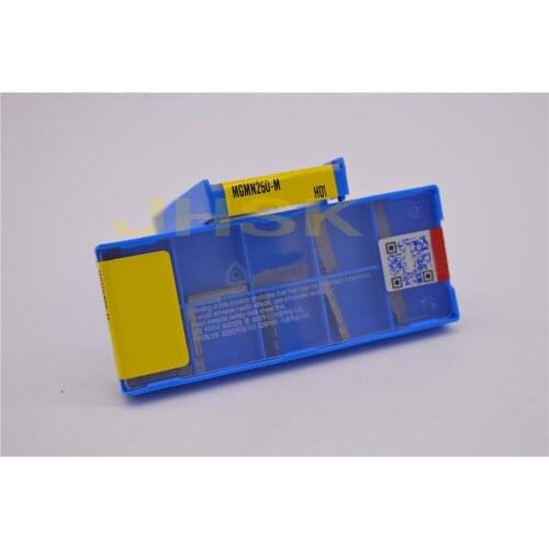 10pcs MGMN250-M H01 for Aluminum copper 2.5mm Grooving Carbide Insert