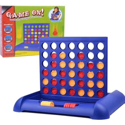 New For Quarto Connect 4 Pieces Classic Grid Board Game Set Sports Entertainment Toys Childrens Educational Toys For Kids Gift