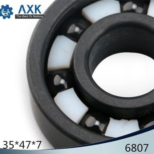 6807 Full Ceramic Bearing ( 1 PC ) 35*47*7 mm Si3N4 Material 6807CE All Silicon Nitride Ceramic 6807 Ball Bearings