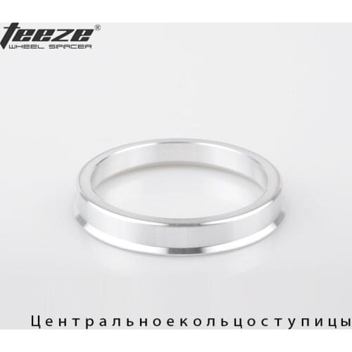 TEEZE-(4 PCS/SET) Wheel Tire Accessories Center Hub Ring OD 72.6 to ID 66.6 Spigot Centric Hub Rings