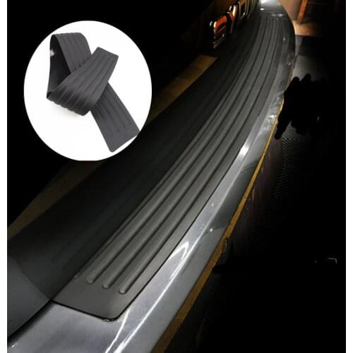 Alijunda Car trunk bumper trim rear guard plate modified protective strip For Toyota Camry Corolla RAV4 Yaris Highlander/Land