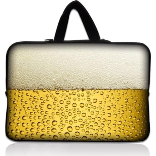 Beer Laptop Notebook Sleeve Bag Case Cover for 7 9.7 10.1 12 13 13.3 14 14.1 15 15.6 17 17.3 inch Laptop Netbook Tablet PC