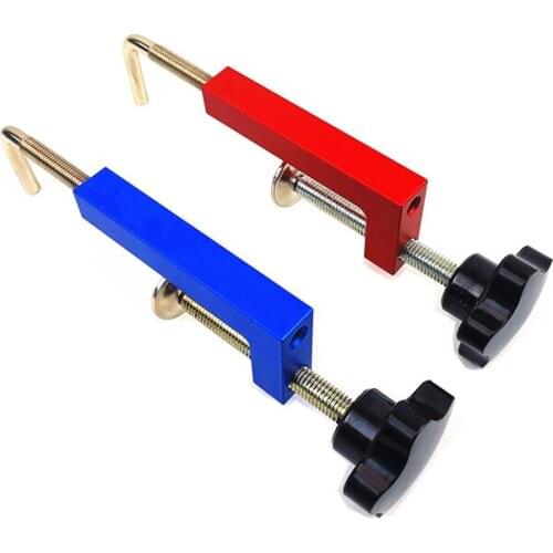 WoodWorking Adjustable G Clip Universal Fence Clamp Aluminium Fixing Fixture for Wood Working Benches Saw Machinery Wood Router