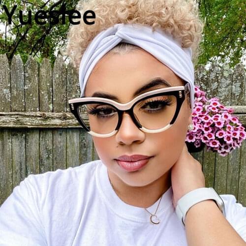 49795 Hot Sale Classic Quality Ladies Acetate Cateye Frames Glasses Spectacle Optical Eyeglasses