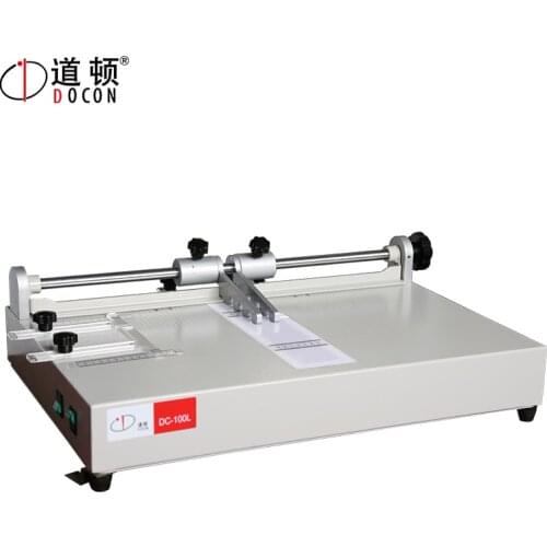 Hardcover case making machine, hardcover bookcover making machine