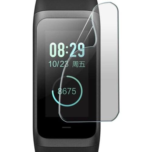 5pcs Soft TPU Clear Protective Film For Xiaomi Midong Huami band Amazfit Cor 2 band2 Smart Wristband Full Screen Protector Cover