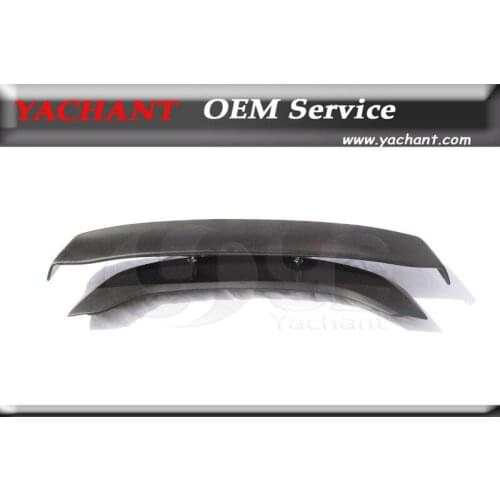 Car-Styling FRP Fiber Glass Rear Trunk Spoiler Fit For R35 GTR CBA DBA VS Hyper Narrow Style Rear Wing with Base 1520mm