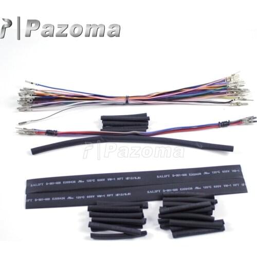 Motorcycle 12" Handlebar Wiring Extension Harness For Harley Electra Glide Road King Road Glide Touring models 2007-2013