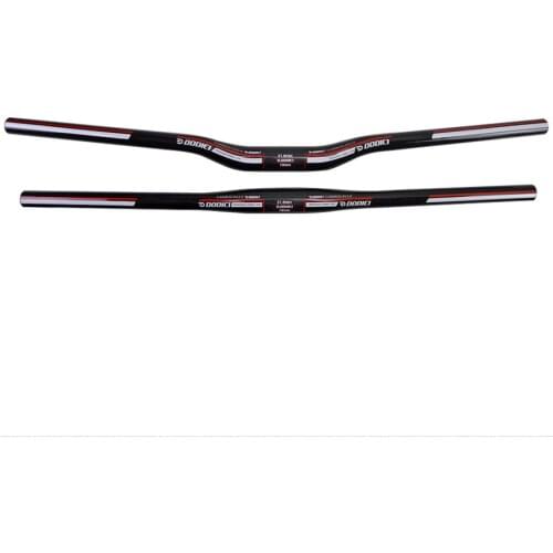 DODICI Ultralight Carbon Fiber Mountain Bike Straight Handlebar 3k Bright Light Bicycle Handlebar Horizontal Flat Handlebar Part